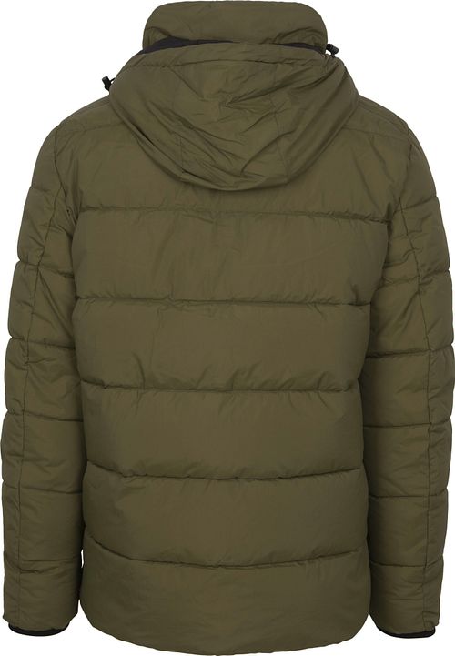 McGregor Piumino con cappuccio Verde Product / Achterkant