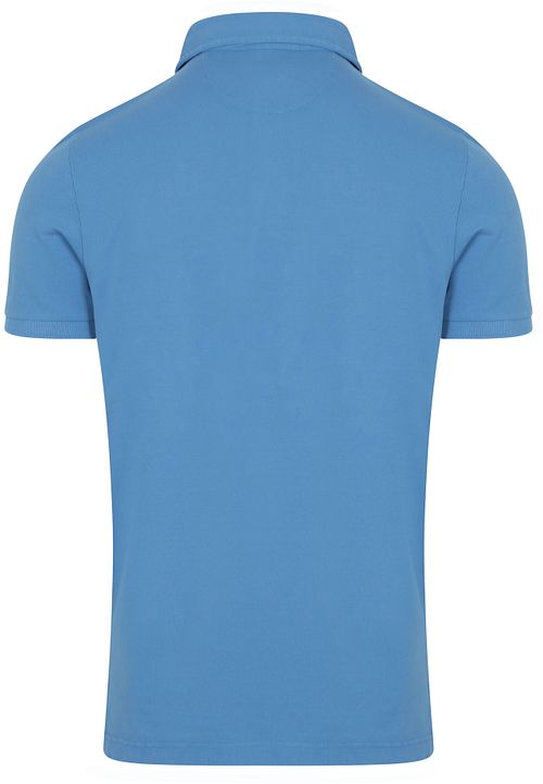 NZA Polo Shirt Hawera Sailing Blue Product / Achterkant