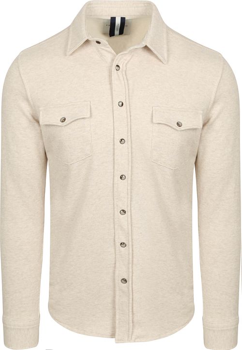 Profuomo Overskjorta Western Jersey Ecru Product