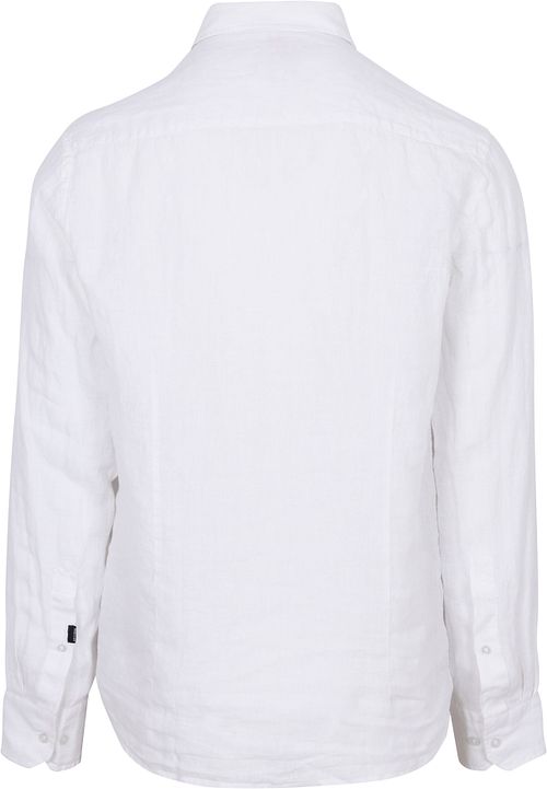 State of Art Chemise De Lin Blanche Product / Achterkant