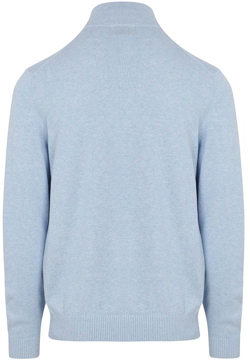 Steppin' Out Half-Zip Pull Colin Bleu Clair Product / Achterkant