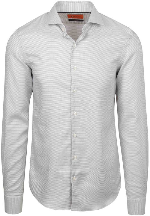 Suitable Skjorta Med Extra Långa ärmar Tryck Taupe Product