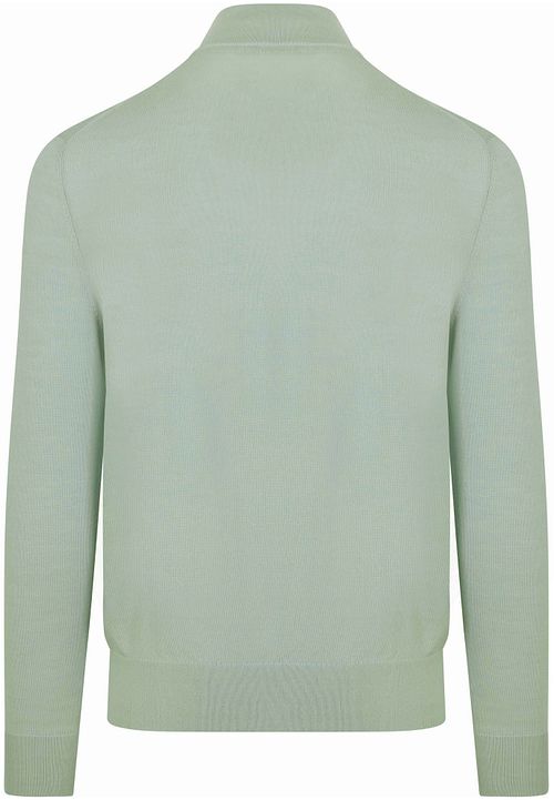 Suitable Merino Half Zip Trøje Grøn Product / Achterkant