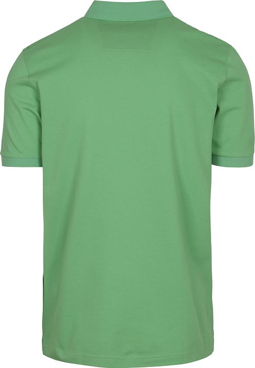 OLYMP Polo Piqué Vert Product / Achterkant
