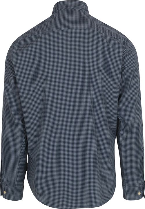 Camisa de cuadros azul Marc O'Polo Product / Achterkant
