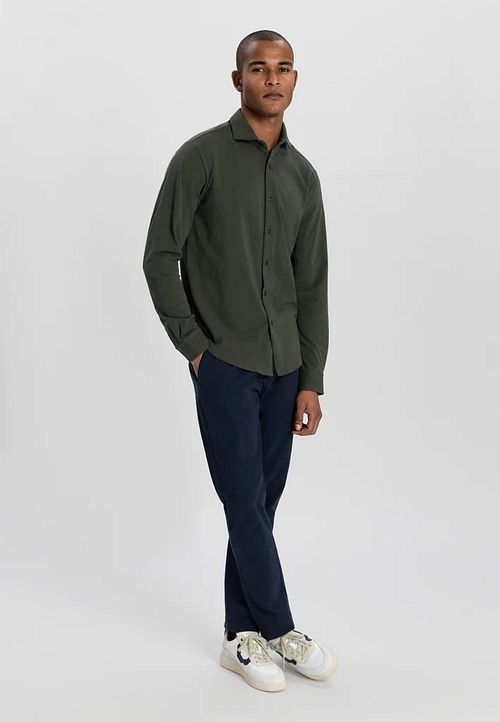 Camicia Dstrezzed Bo verde scuro Model / Voorkant