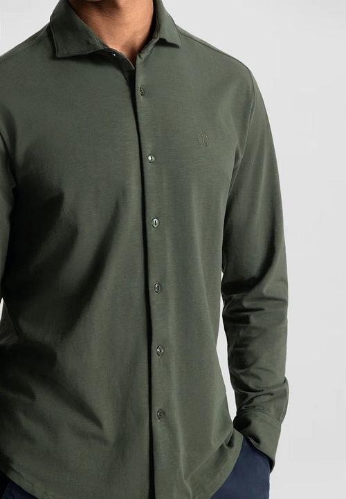 Dstrezzed Chemise Bo Vert Foncé Model / Detail