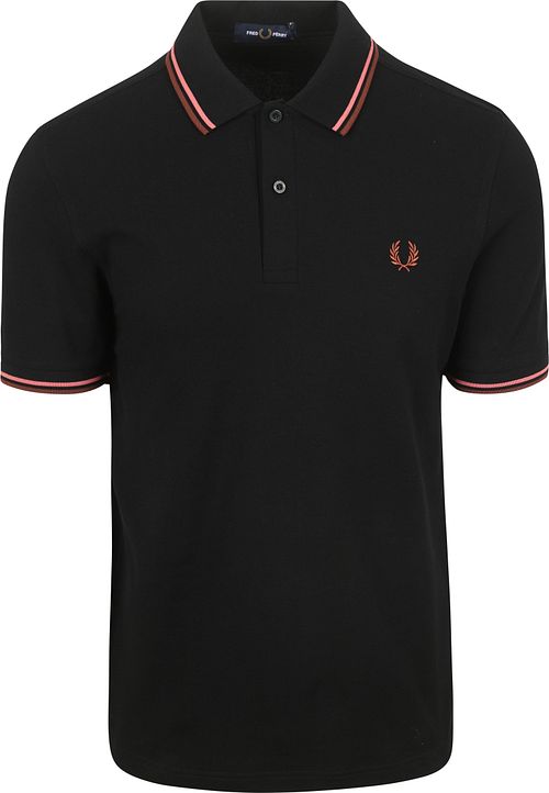 Fred Perry M3600 Polo Svart Y67 Product