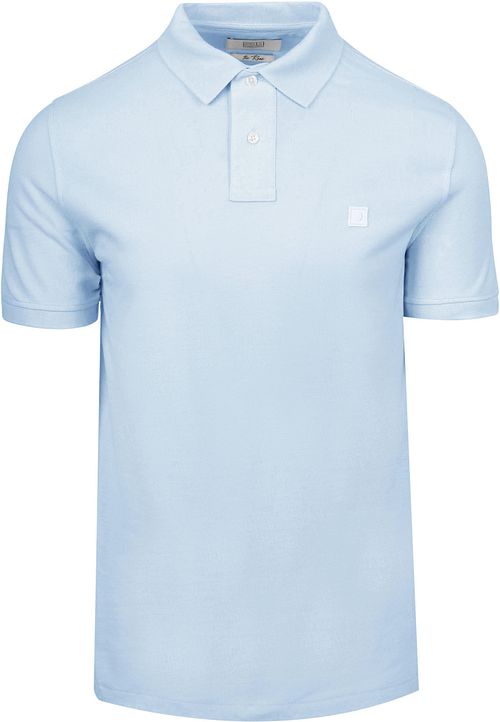 King Essentials The Rene Poloshirt Lichtblauw Product