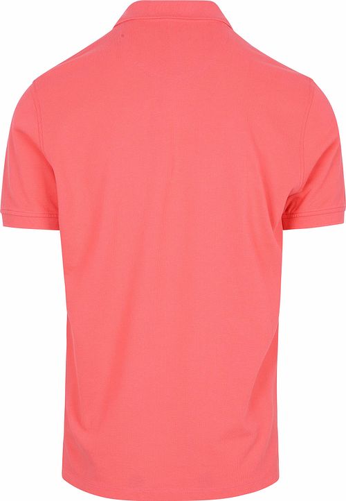 Koszulka polo McGregor z piki w kolorze koralowym Product / Achterkant