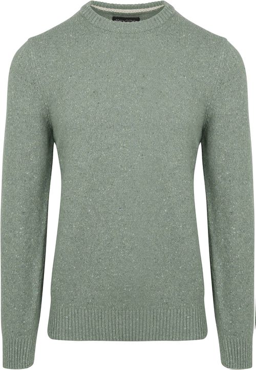 Marc O'Polo Pullover Tweed Wool Blend Grün Product