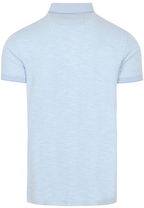 NZA Polo Corbin Bleu Clair Product / Achterkant