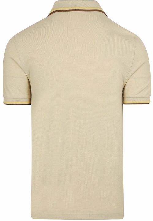 Polo Fred Perry M3600 w kolorze ecru Y56 Product / Achterkant