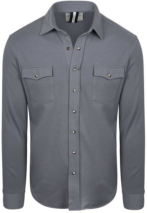 Profuomo Overshirt Western Blauw Product