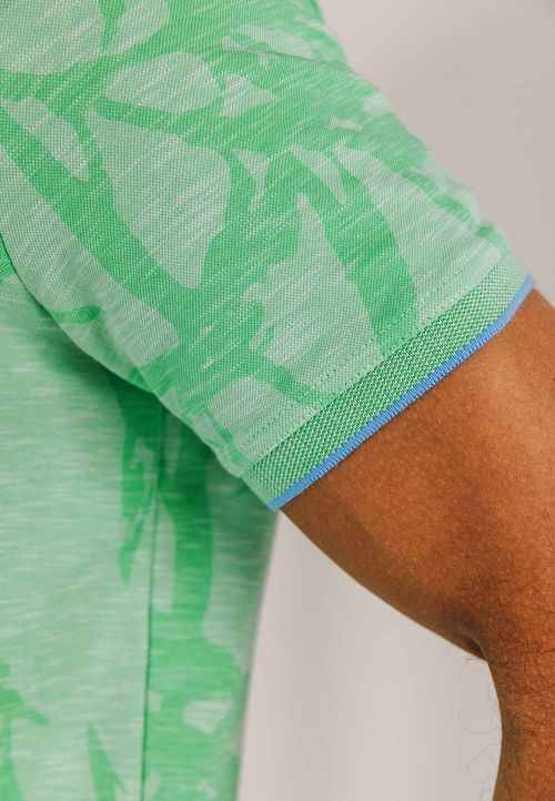 State of Art Polo Faded Leaf zielone Model / Detail