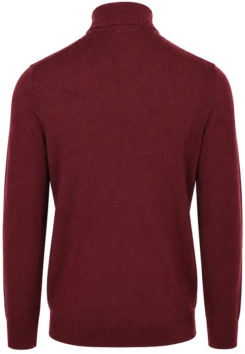 Suitable Merino-trøje Burgundy Product / Achterkant