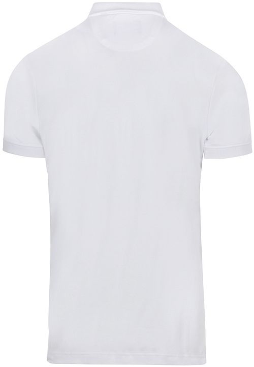 Suitable Liquid Poloshirt Weiß Product / Achterkant