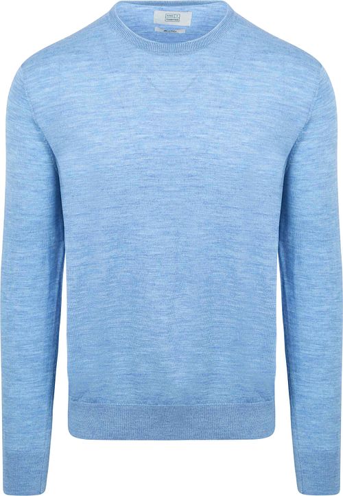 KING Essentials The John Pullover Merino azzurro chiaro Product
