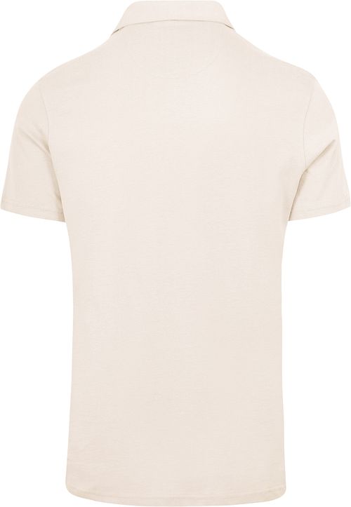 Kung Essentials The James Polotröja Ecru Product / Achterkant