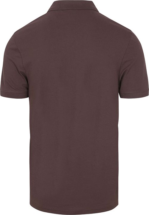 Lyle and Scott gładka koszulka Polo Espresso Product / Achterkant