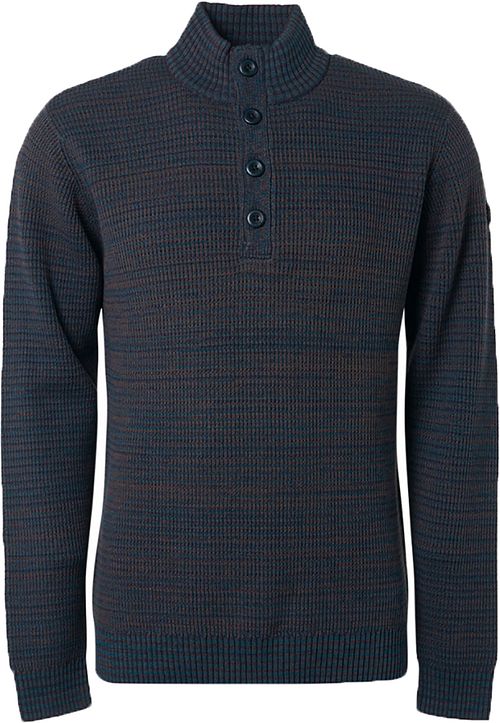 No Excess Maglione con collo alto Navy Mélange Product