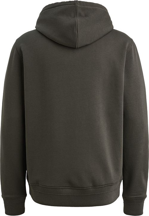 PME Legend Cardigan Hooded Beluga Green Product / Achterkant