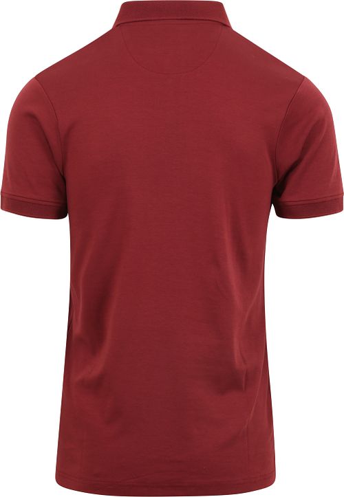 Polo Suitable Liquid bordeaux Product / Achterkant
