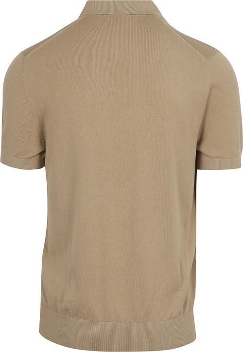 Suitable Riva Compact Polo Taupe Product / Achterkant