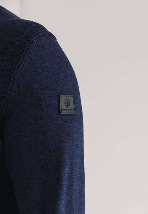 Sweter z półgolfem Half Zip State Of Art w kolorze granatowym Model / Detail