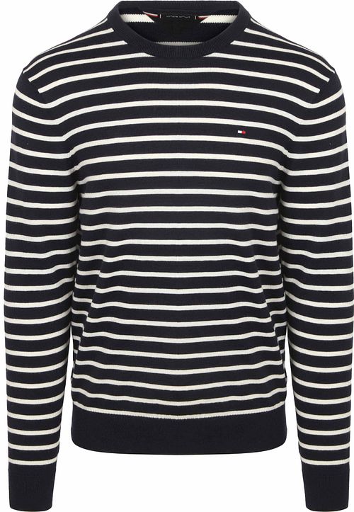 Tommy Hilfiger Trui Stripe Navy Product
