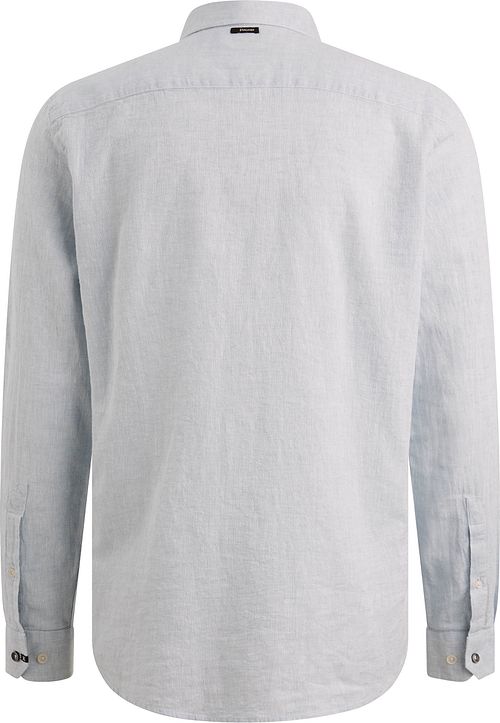 Vanguard Hemd Leinen Blend Hellblau Product / Achterkant