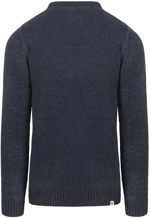 Anerkjendt Trøje Sune Chenille Marineblå Product / Achterkant