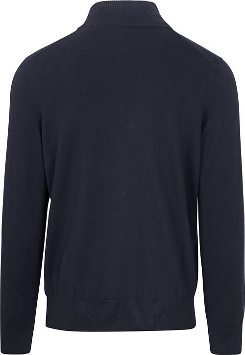 BOSS Pull Col Roulé Akiro Navy Product / Achterkant