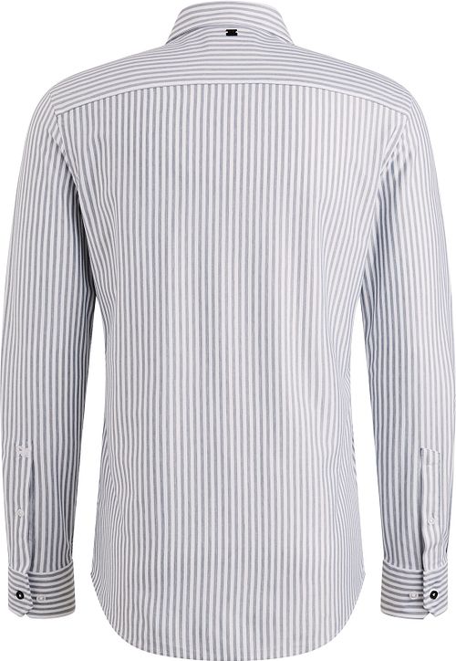 Camicia Vanguard Elevated Knit a righe blu Product / Achterkant