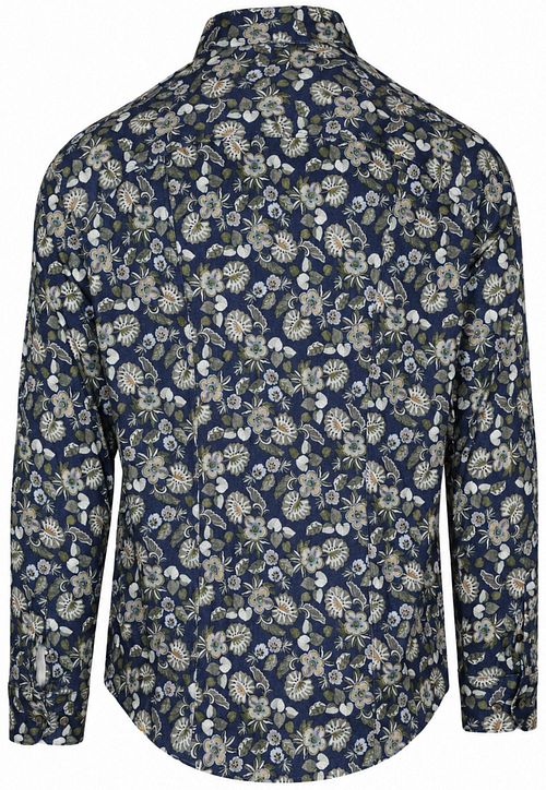 Desoto camisa Autumn azul marino Product / Achterkant