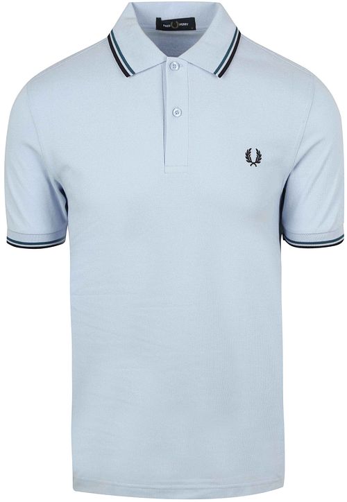 Fred Perry M3600 Polo Shirt Light Blue Y58 Product