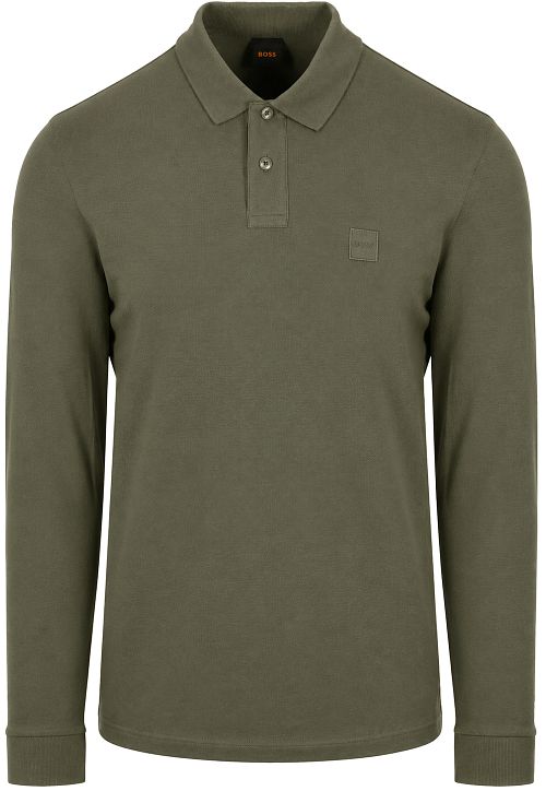 Koszulka polo BOSS Passerby w kolorze zielonym Product