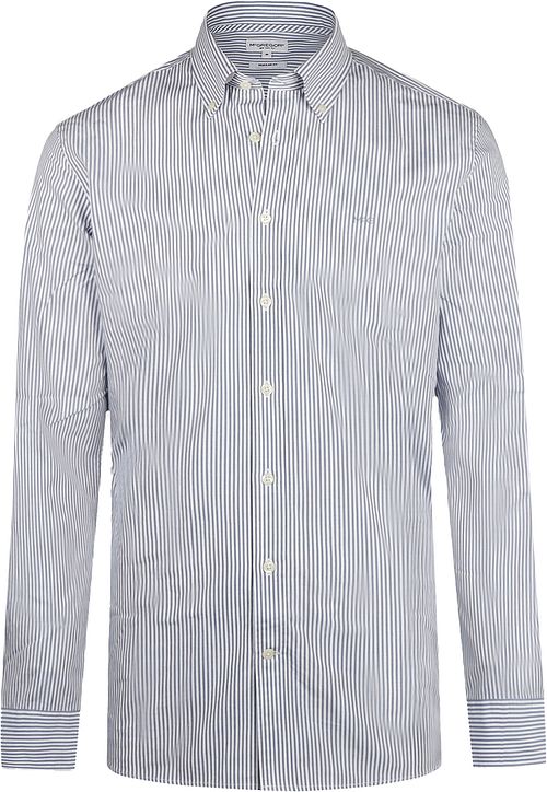 McGregor Overhemd Poplin Streep Blauw Product