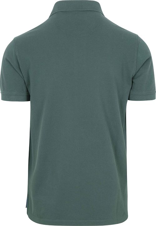 McGregor Pique Polo Mørkegrønn Product / Achterkant