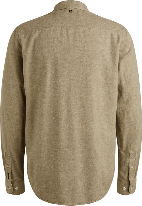 PME Legend Chemise Structure Kaki Product / Achterkant