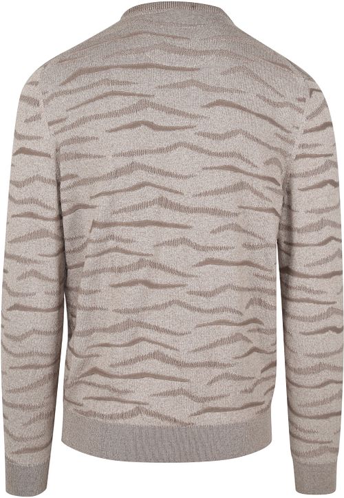 State Of Art Pullover Print Green Product / Achterkant