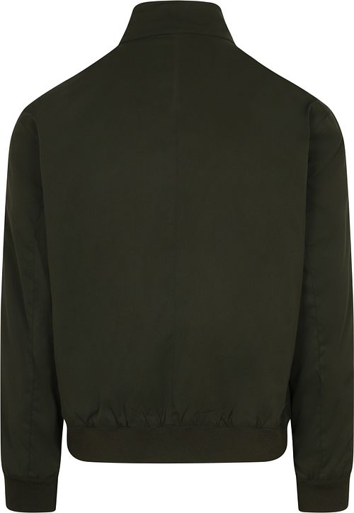 Steppin' Out Turbo Twill Jacket Donkergroen Product / Achterkant
