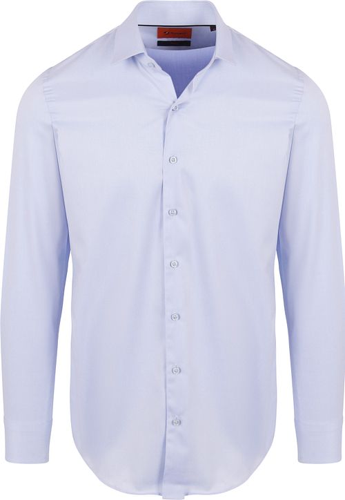 Suitable twill skjorte i lys blå Product