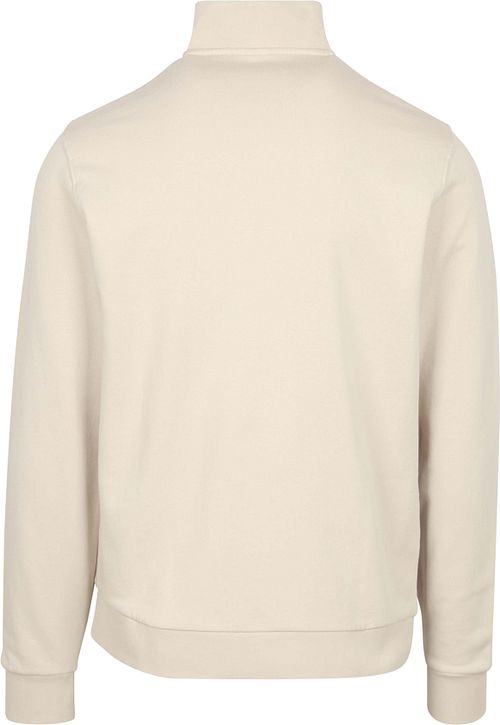 Jersey Half Zip tonal ecru de Lyle & Scott Product / Achterkant