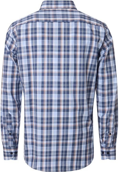 Casa Moda Freizeithemd Kariert Blau Product / Achterkant