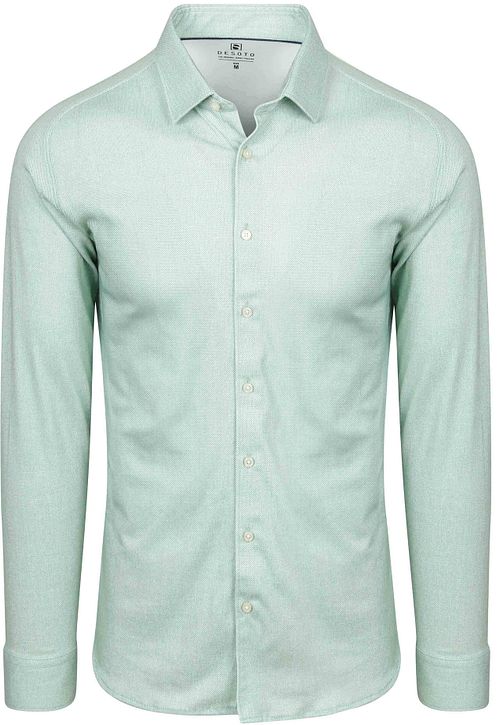 Desoto Skjorte Oxford Optics Turquoise