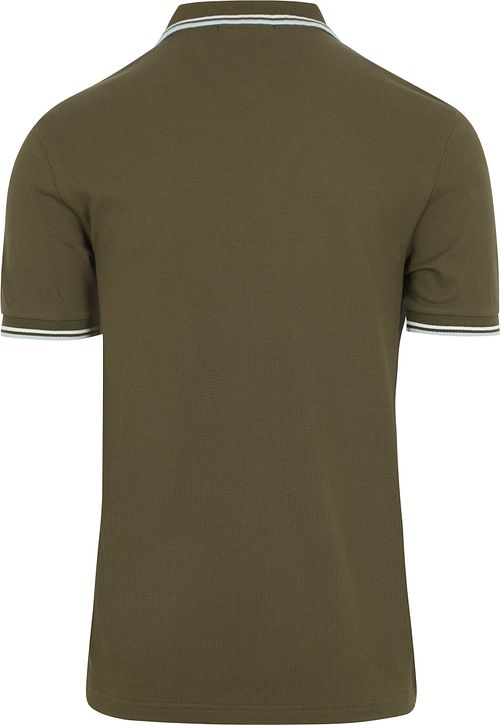 Fred Perry Piké M3600 Mörkgrön V25 Product / Achterkant