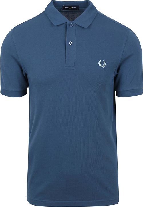 Fred Perry Polo Plain Mittenblau Product