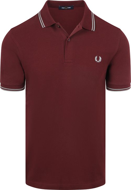 Koszulka polo Fred Perry Twin Tipped M3600 w kolorze czerwonym 08B Product