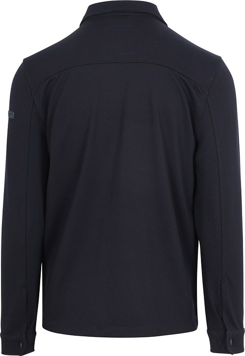 McGregor Overshirt Piqué Marineblå Product / Achterkant